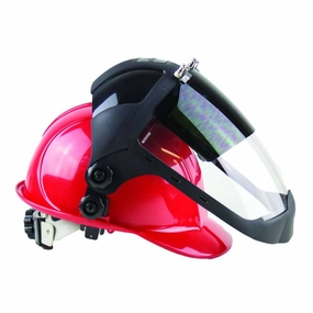 Sellstrom DP4 Anti Fog Face Shield Flip-Up IR Hard Hat Adaptor and Chin Guard