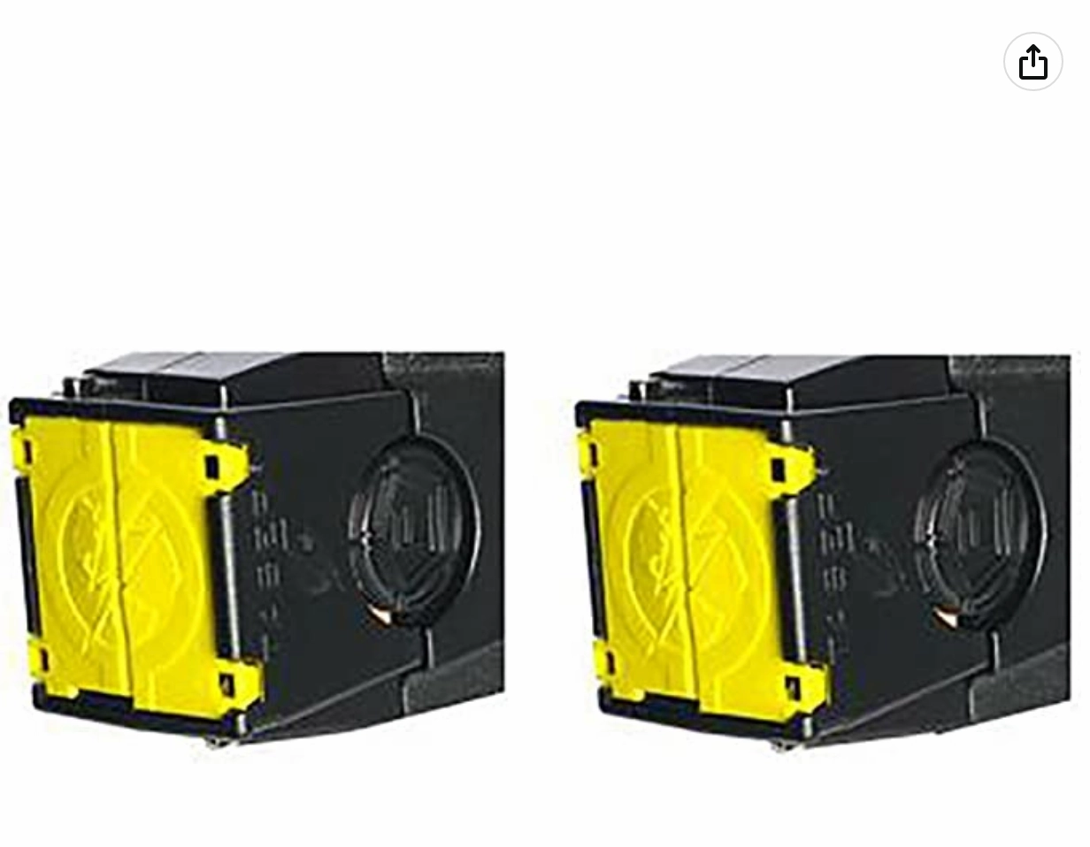 Taser M26C/X26C/X26P Cartridges Live 15ft Two(2) Pack Replacement 34220