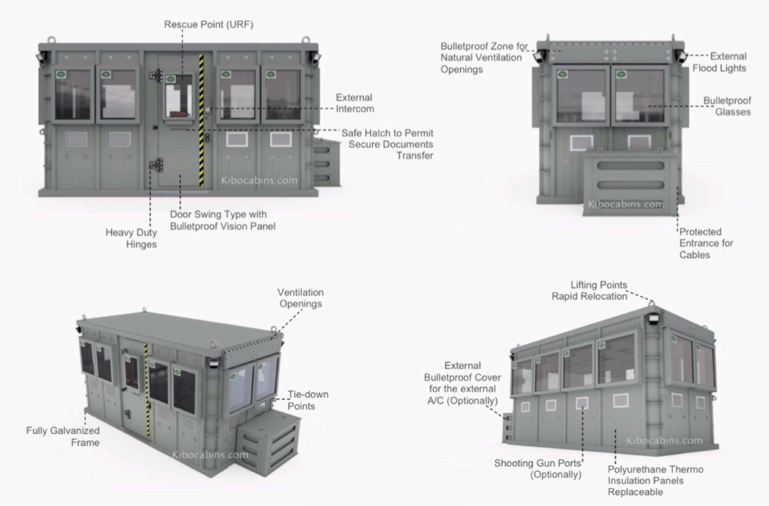 Three-man  Focus Kf1 Ballistic Cabin