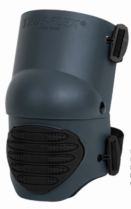 TSE Safety - TSE-TFLX-4-16 Flex Work Knee Foam Padding Pads - Anti-slip Strong Double Straps Comfortable Knee Protection Breathable Heavy Duty for Indoor and Outdoor Use  Black. One Size