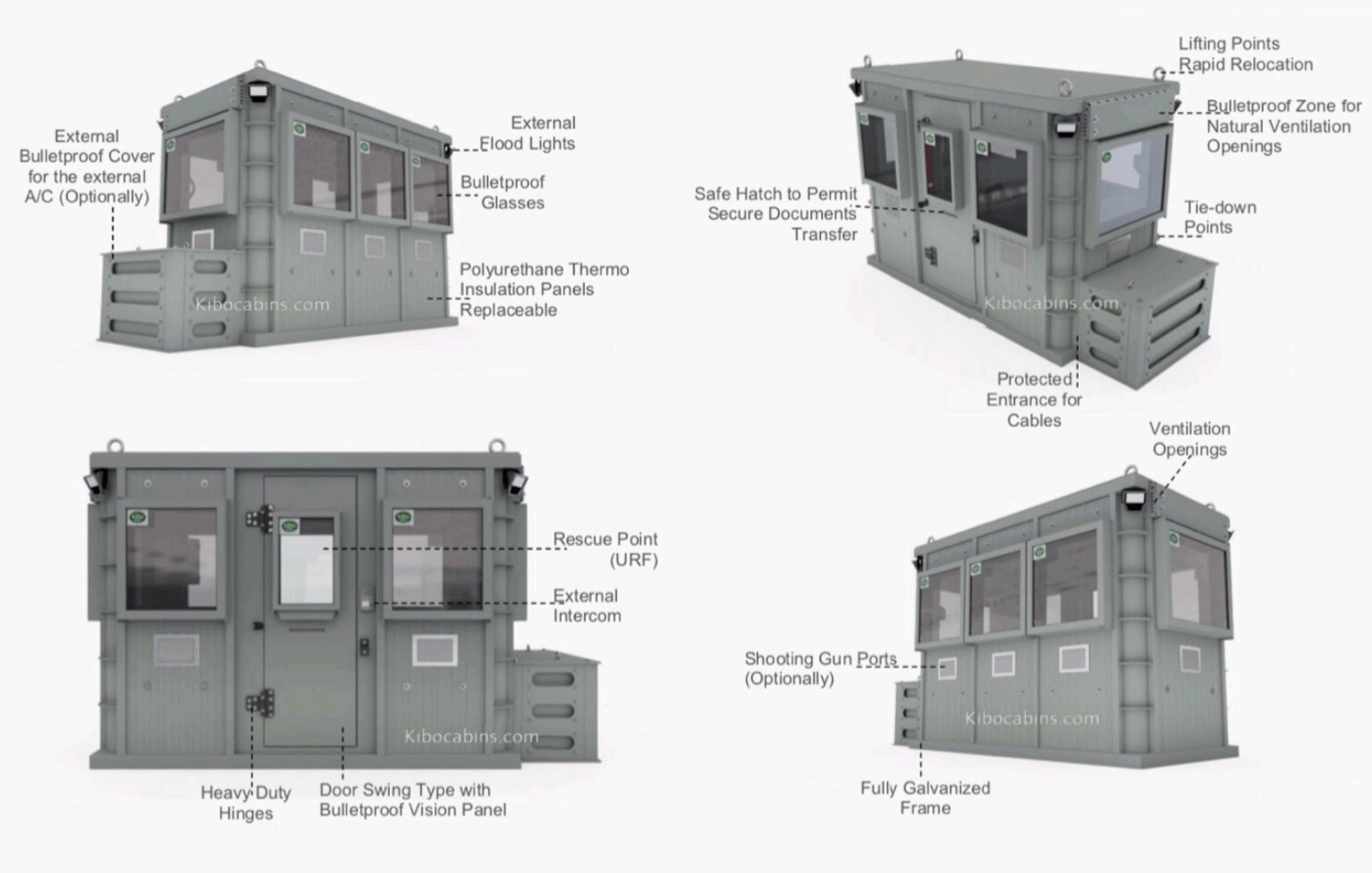 Two-man  Focus Kf1 Ballistic Cabin