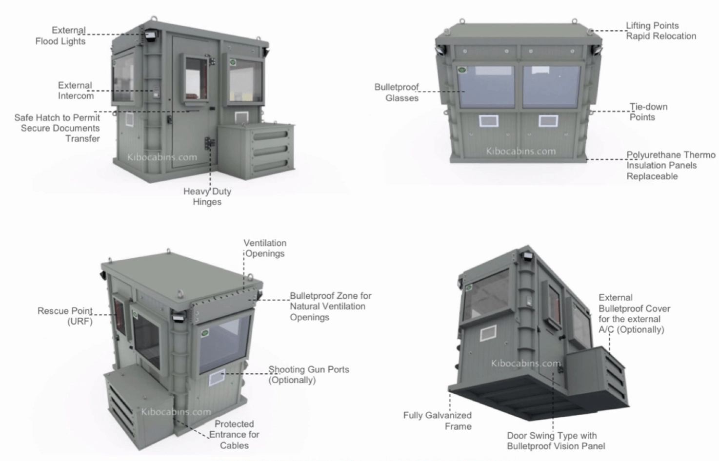 Two-man  Focus Kf1 Ballistic Cabin