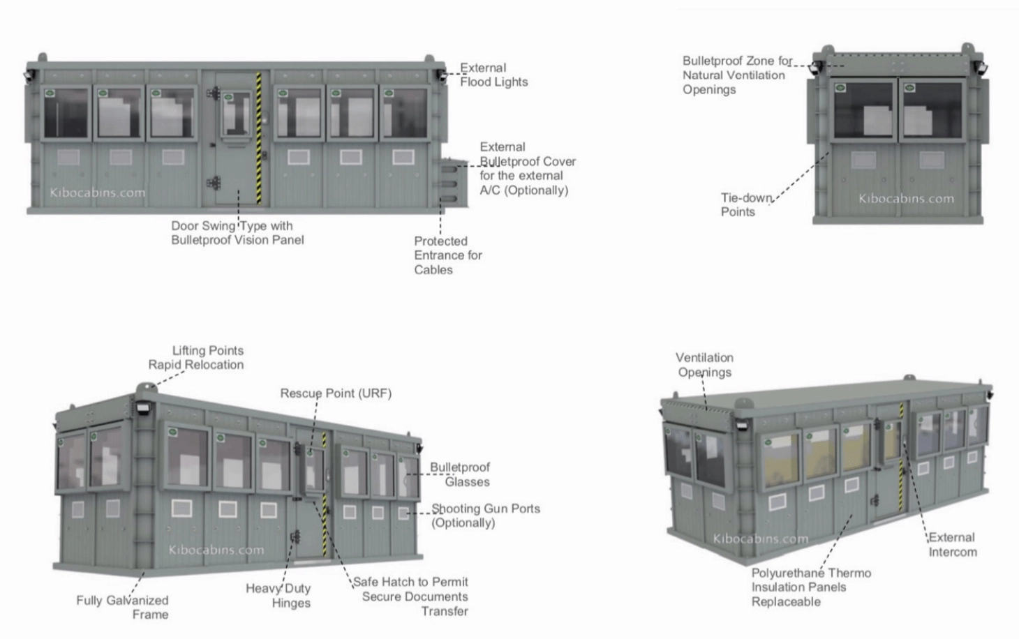 Two-man  Focus Kf1 Ballistic Cabin