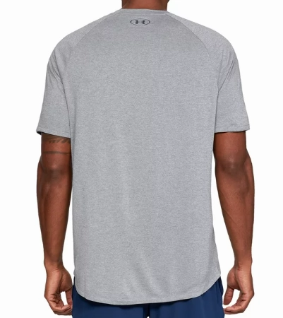 Under Armour Men's UA Tech Short Sleeve T-Shirt 1228539-025-Medium True Grey Heather