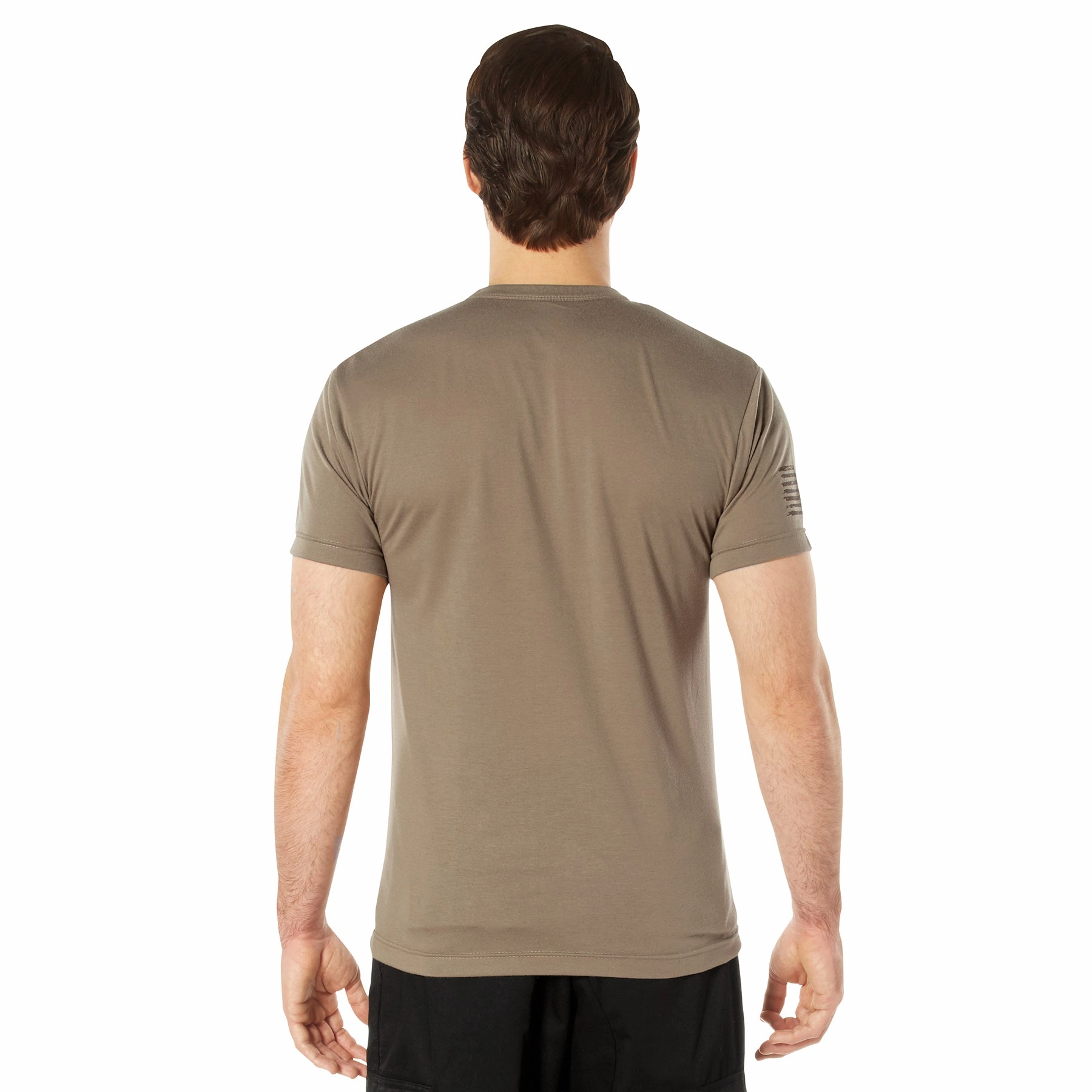 USMC Eagle. Globe. & Anchor Moisture Wicking T-Shirt - AR 670-1 Coyote Brown